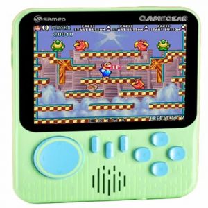 Sameo Gamegear Handheld Video Game Console With 666 Retro Mini Classic Game Mint Green