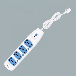 Oreva JCPL 3447 1.5 meter 8-Way Extension Cord White