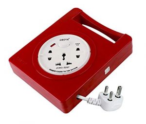 Oreva JCEC-3297 4 meter 3-Pin Extension Cord Red