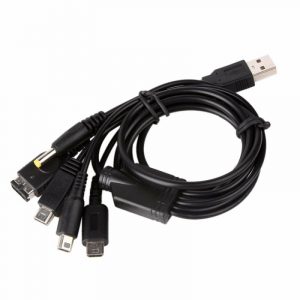 Nintendo 5 in 1 USB Charger Cable for Nintendo Multi System