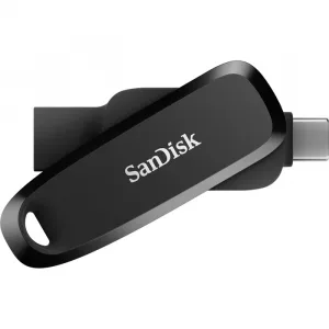 SanDisk Mobile Pen Drive 64gb 100mbps 2 in 1 Ultra Dual Pendrive Type-C Pendrive for Mobile Black