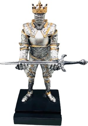 Kings Guard Knight Standing Magnetic Knight Stand for Gamepad,Phones Cards Figure for Gamers & Fans