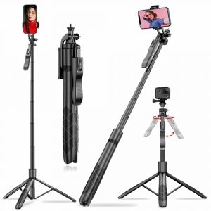 L16 Long Selfie Stick with Tripod Stand Selfie Stick