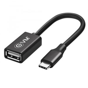 EVM OTG 04 USB 2.0 Type-C OTG Cable, Black