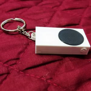 Xbox Series S Console Shaped Keychain