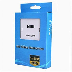 MINI AV to HDMI Converter White