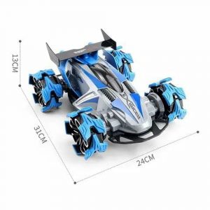 RX Racing 2.4G 4Wd RC Car Spray Twisting Stunt Drift Car Explosive Wheel Vehicle Red