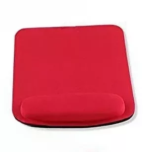 SILICA GEL MOUSEPAD WITH WRIST CUSHION MO-310 RED