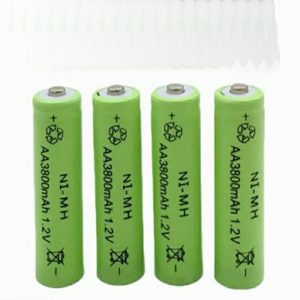 Generic 4 Pcs 1.2V 3800mAh AA Ni-MH Rechargeable Batteries