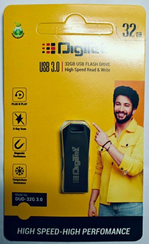 Digitek DUD 32GB V 3.0, PenDrive Metal Body