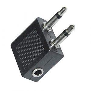 3.5mm Connector 2x3.5mm 2 Poles to 1x3.5mm Female Jack Earphone Adapter Headphone Converter