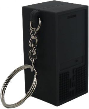 XBOX SERIES X CONSOLE KEYCHAIN BLACK