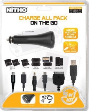 Nitho CHARGE ALL PACK 5 IN 1 CHARGING KIT