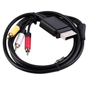 Xbox360 Component Composite Audio Video AV Cable for MIcrosoft Xbox 360 S, Xbox Arcade Console