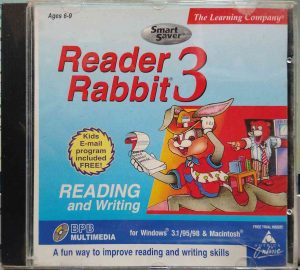READER RABBIT 3, READING AND WRITING LEARNING PC GAME