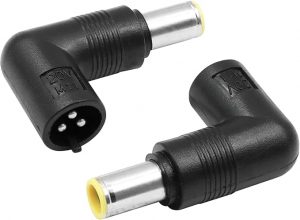 3 Pin to DC 7.9 x 5.5 mm Laptop AC Right Angle DC