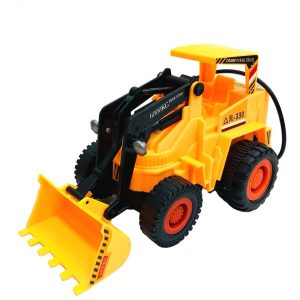 JCB Construction Loader Battery Operated Wired Excavator Dumper Bulldozer Crane Truck Toy , YELLOW