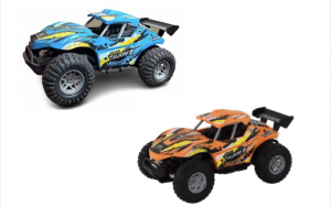 REMOTE CONTROL RACING CAR OFF ROADER ROCK CLIMBER WITH SUSPENSIONS, MULTICOLOUR