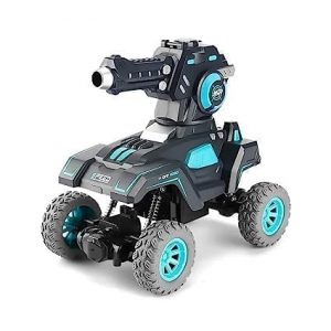 Recgargable Remote Control Vehicle 4wd Off Road Vehicle Water Bomb Armored Tank, Multicolor
