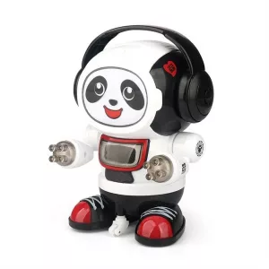 Dancing Panda 2022 Cute Robot Electronic Animal Doll with Lights, Music, Interactive Toy for kids