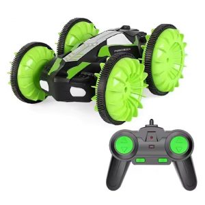 Vanguard Racer Amphibious Series Remote Control Car with 2.4 GHz Remote,Green