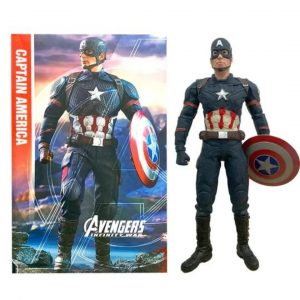 Marvel Avengers Infinity War 34 cm Captain America Action Figure with Moving Eyes