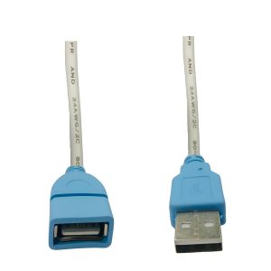 Atech USB A Male to Female Extension Cable 1.5 Meters, Supports LCD, LED, TV, PC and Laptop, White