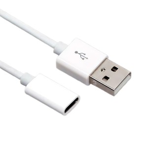 Razer USB A Male to USB C Female 1.5m OTG Cable, White