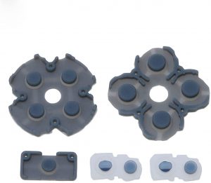 Rubber pad for PS5 Controller, Conductive Rubber Button Pad Set Replacement For PS5 Controller