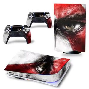 God Of War III Skin for PS5 Disc Edition Console and Controller