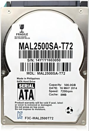 TT Global 750GB HDD Storage, SATA Hard Drive Compatible with All Gaming Consoles, PC