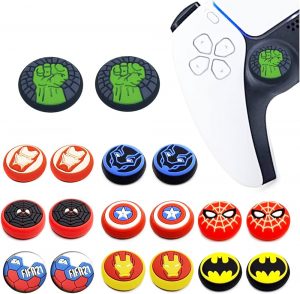 Asorted Gaming Theme Thumb Grips For Gaming Controllers