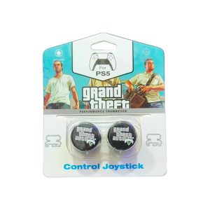 Controller FPS Freek GTA 5 Theme Analog Extender Thumbstick Thumb Grips for PS5 & PS4 Controller