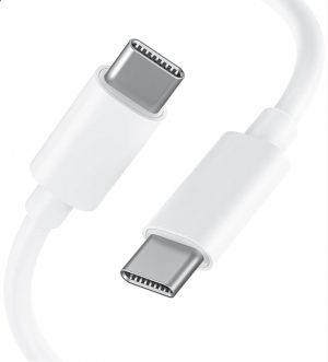 Accede Jet X A1015 Fast Charging C to C 1 Meter 65 watts Cable & Data White