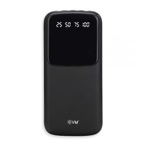 EVM P0108 EnCase+ Power Bank 10,000mAh, 4 in 1 in-Built Cable with Dual Input Ports,