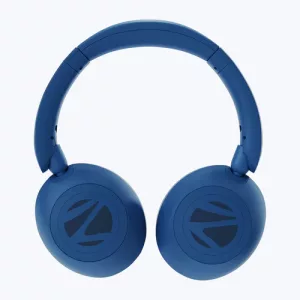 Zebronics Zeb Boom Bluetooth Headphone with 50mm Driver Size, Adjustable Headband,Dual Pairing, Blue