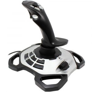Logitech G Logitech Extreme 3D Pro Joystick PlayStation Black Silver Gaming Accessories