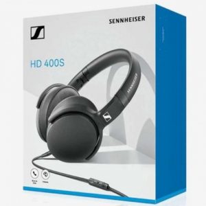 Sennheiser HD 400S Wired Over the Ear Headphone with Mic Black