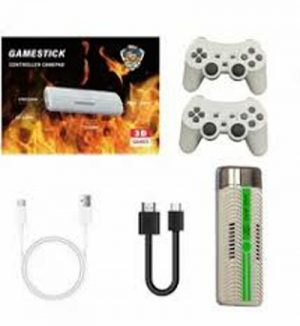 M66 2.4G Wireless Game TV Stick Retro Family Portable Video Game Console 64G 31000+ Games Emuelec