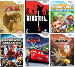 NINTENDO WII GAMES