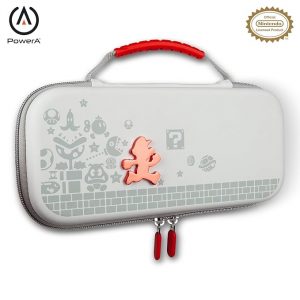 PowerA Protection Gaming Console Kit Case For Nintendo Switch Or Nintendo Switch Lite, Running Mario