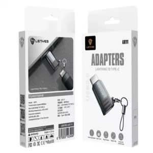 Lenyes AX111 Type Lightning Female To C Male OTG Adapter, 480 Mbps High Speed Data ( No Audio )