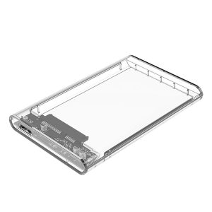2. 5 inch Transparent USB3. 1 HDD Hard Drive Enclosure HDD Casing