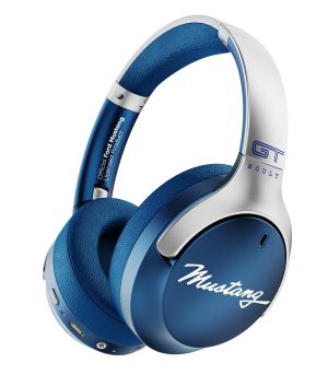 Boult X Mustang Q Over Ear Bluetooth Headphones with 70H Playtime, 40mm Bass Drivers, Zen ENC Mic