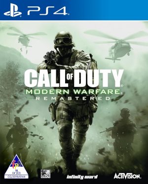 Call of Duty Modern Warfare Remastered PS4 Playstation 4 ( Preowned )