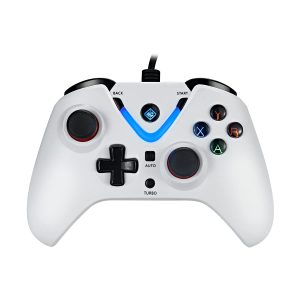 Cosmic Byte ARES Wired Controller for PC LED Buttons White