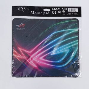 ROG Print Gaming MousePad Small 250mm X 210mmx 4mm Stitched Border