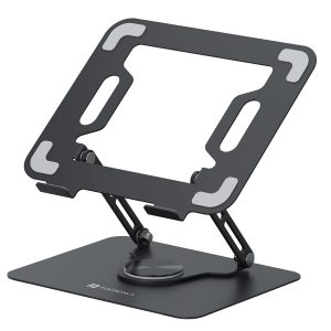 Portronics POR 1885 My Buddy K9 Portable Laptop Stand Adjustable Elevation Levels Ventilated