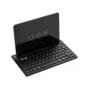 Portronics POR 2192 Bubble Dock Bluetooth, Wireless Handheld Multi-device Keyboard Compatible