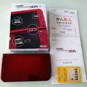 Nintendo 3DS XL Console Flame Red Unboxed (Preowned)